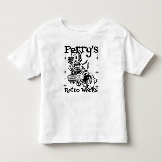 Perry's Retro Werks Kids Shirts (Voorkant)