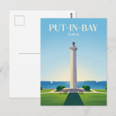 Perry's Victory and International Peace Memorial Briefkaart (Voorkant / Achterkant)
