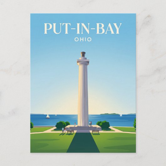 Perry's Victory and International Peace Memorial Briefkaart (Voorkant)