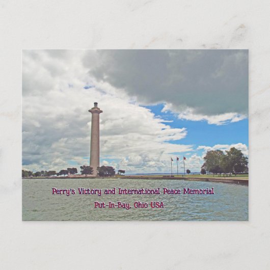 Perry's Victory and International Peace Monument Briefkaart (Voorkant)