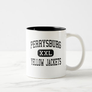 Perrysburg - Gele jassen - Hoog - Perrysburg Tweekleurige Koffiemok