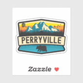 Perryville, Alaska Sticker (Vel)