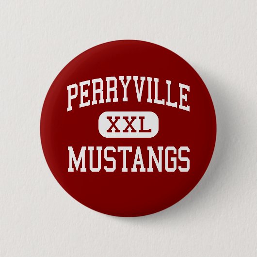 Perryville - Mustangen - Oudste - Perryville Ronde Button 5,7 Cm (Voorkant)