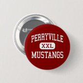 Perryville - Mustangen - Oudste - Perryville Ronde Button 5,7 Cm (Voorkant /achterkant)