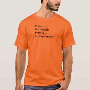 Pers 1 voor Engelse T-Shirt