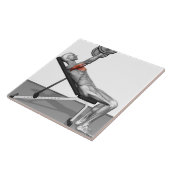 Pers 3 van de Bank van de helling Tegeltje (Zijkant)