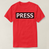 Pers badge t-shirt (Design voorkant)