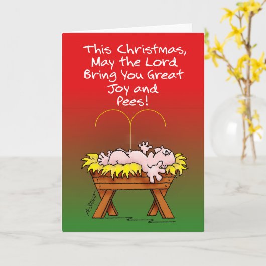 Pers en iedereen - kaart (Gele Bloem)