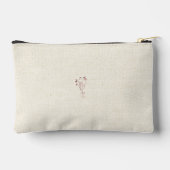 Pers Geperste Bloem Boeket Cosmetische Accessoiret Etui (Achterkant)