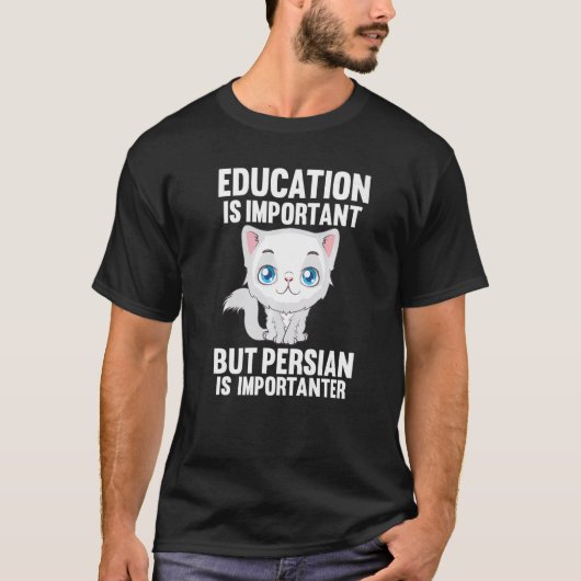 Pers Kat T-shirt (Voorkant)