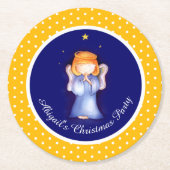 Pers Ronde Kartonnen Onderzetter (Voorkant)