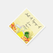 Pers van liefde limonade citroen citrus bruids par servet (Hoek)