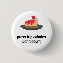 persberichten tellen niet mee (kaas) ronde button 3,2 cm