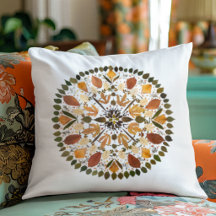 Persbloem Mandala herfst Botanische bloem