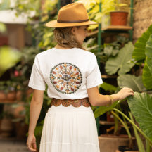 Persbloem Mandala herfst botanische bloem