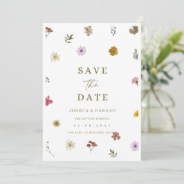 Persbloem save the date uitnodiging 