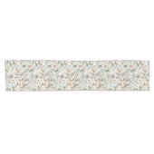Persbloemen Herfst Waterverf Doek Tafel Runner Korte Tafelloper (Horizontaal)