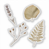 Persbotanisch exemplaar Natuurcollectie Sticker (Voorkant)
