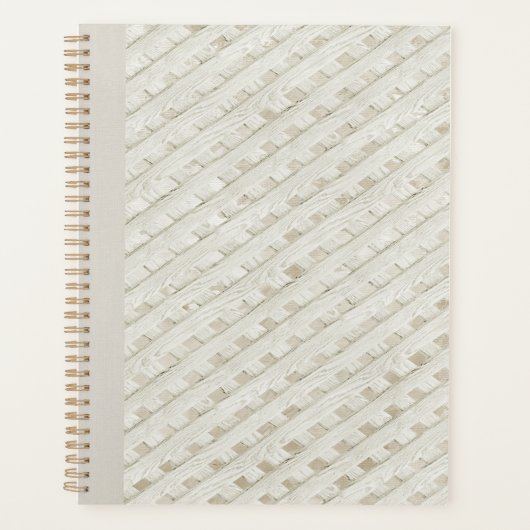  persdienst: Crisscross Diary Tan Planner (Voorkant)