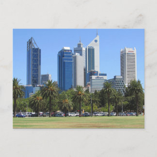 perse stadsgebouwen briefkaart