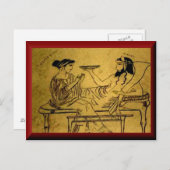 Persefone en Hades Briefkaart (Voorkant / Achterkant)