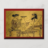 Persefone en Hades Briefkaart (Voorkant)