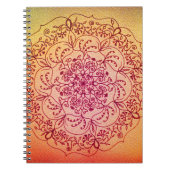Perseid Mandala Notitieboek (Voorkant)