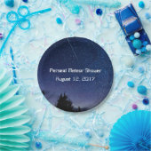 Perseid Meteor Shower 2017 Papieren Bordje (Feest)