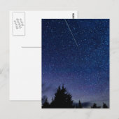 Perseid Meteor Shower Briefkaart (Voorkant / Achterkant)