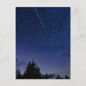 Perseid Meteor Shower Briefkaart (Voorkant)
