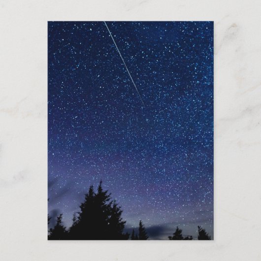 Perseid Meteor Shower Briefkaart (Voorkant)