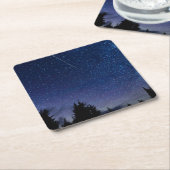 Perseid Meteor Shower Kartonnen Onderzetters (Schuin)