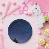 Perseid Meteor Shower Papieren Bordje (Feest)