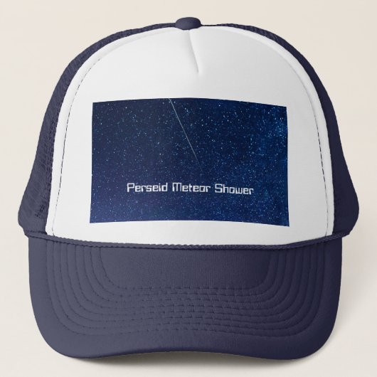 Perseid Meteor Shower Trucker Pet (Voorkant)