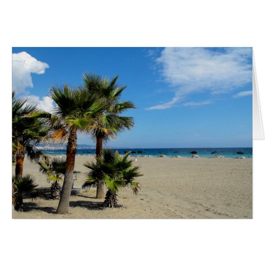 Persen en palmen op Puerto Banus (Voorkant Horizontaal)