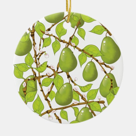 Persen kweken keramisch ornament (Voorkant)