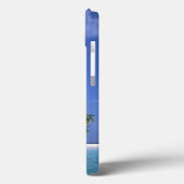 Persen met palmbomen, Maldiven Case-Mate iPhone Case (Achterkant / Links)