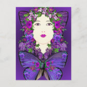 Persephone and Butterfly Briefkaart (Voorkant)
