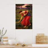 Persephone by John William Waterhouse Poster (Keuken)