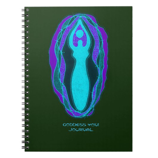 Persephone Goddess Yoni Journal Notitieboek (Voorkant)