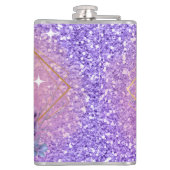 Persephone godin kunst door Renee Thermal Tumbler Heupfles (Achterkant)