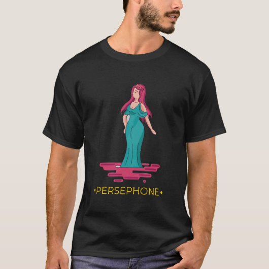Persephone Greek Goddess T-shirt (Voorkant)
