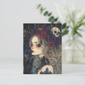 Persephone Koningin van de Onderwereld Briefkaart (Staand voorkant)