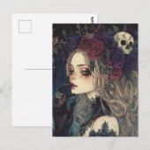 Persephone Koningin van de Onderwereld Briefkaart (Voorkant / Achterkant)