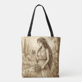 Persephone Oude Mythologie Tote Bag (Achterkant)