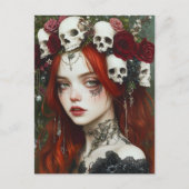 Persephone Red Hair Briefkaart (Voorkant)