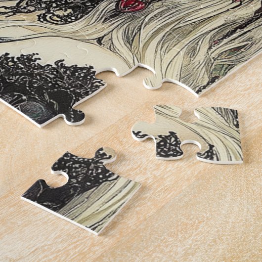 Persephone schedels en Rozen Legpuzzel (Zijkant)