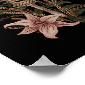 Persephone Sistrum op het veld van Lelies en Maïs Poster (Hoek)