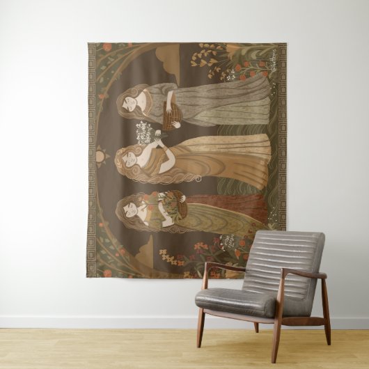 Persephone Tapestry Wandkleed (In situ)