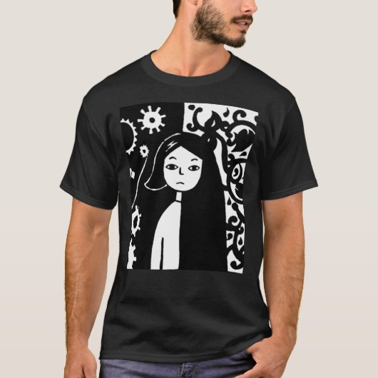 Persepolis Graphic Novel van Marjane Satrapi T-shirt (Voorkant)